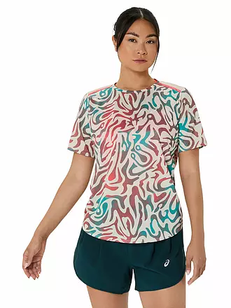 ASICS | Damen Laufshirt Road All Over Print SS Top | 